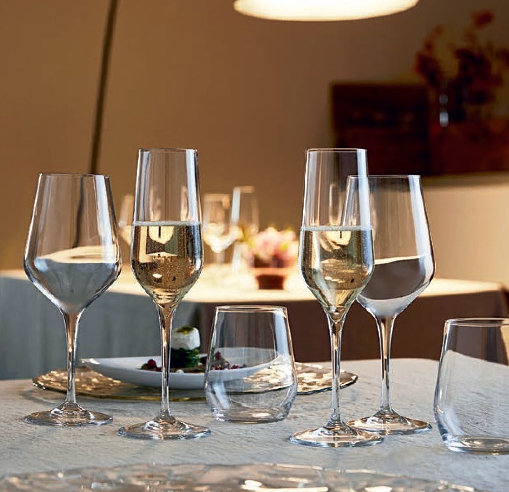 bormioli rocco electra small wine glass set of 6 - 35cl