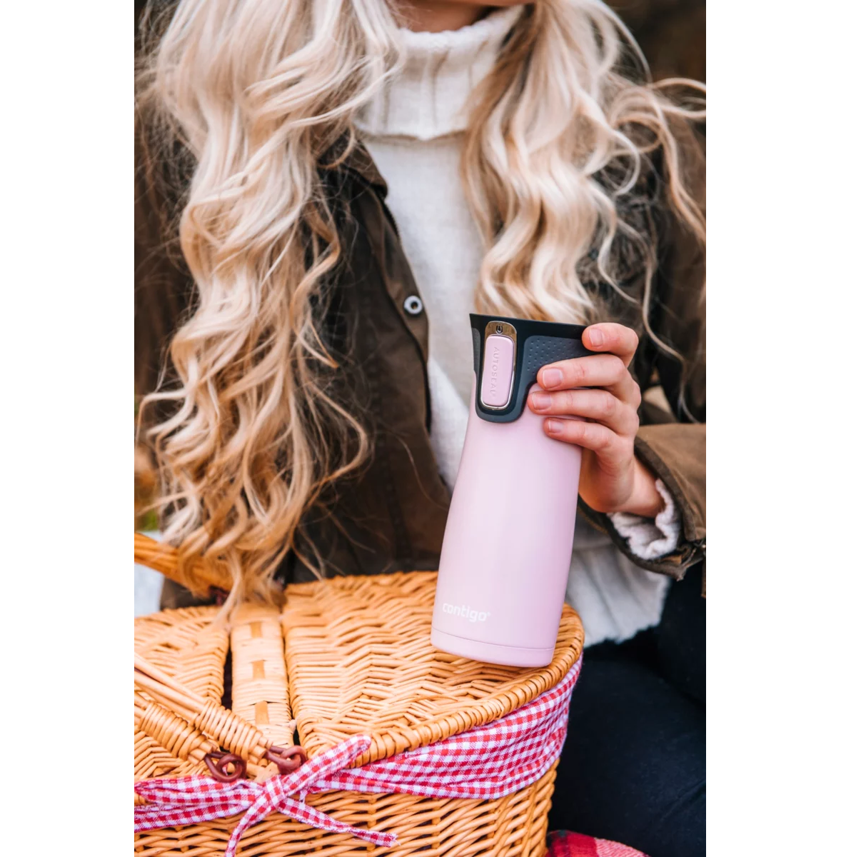 Contigo West Loop AUTOSEAL™ Travel Mug, 470 ml (Millenial Pink)