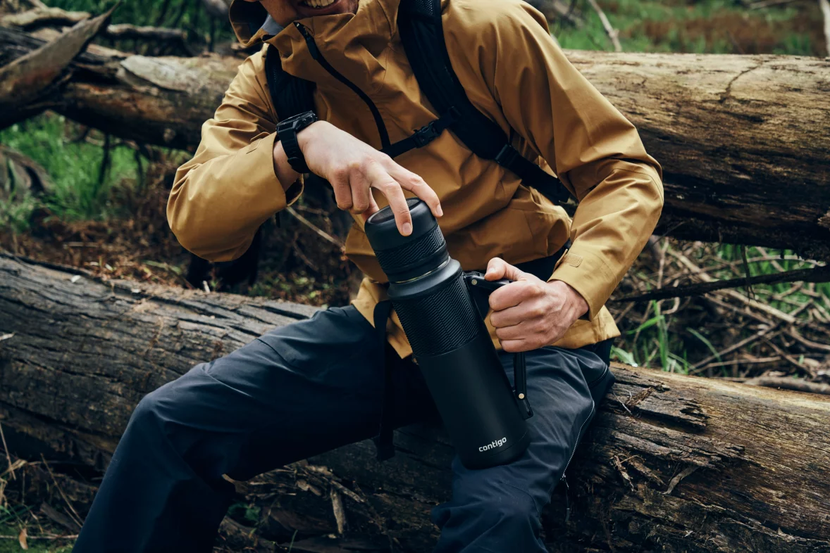 Contigo Thermal Bottle THERMALOCK™, 1.2L ( Matt Black)