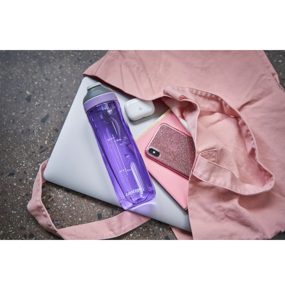 Contigo Cortland AUTOSEAL™ Water Bottle, 720 ml (Grapevine)