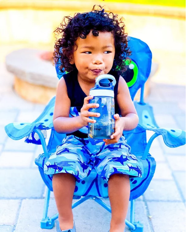 Contigo Easy Clean AUTOSPOUT™ Kids Water Bottle, 420 ml (Shark)