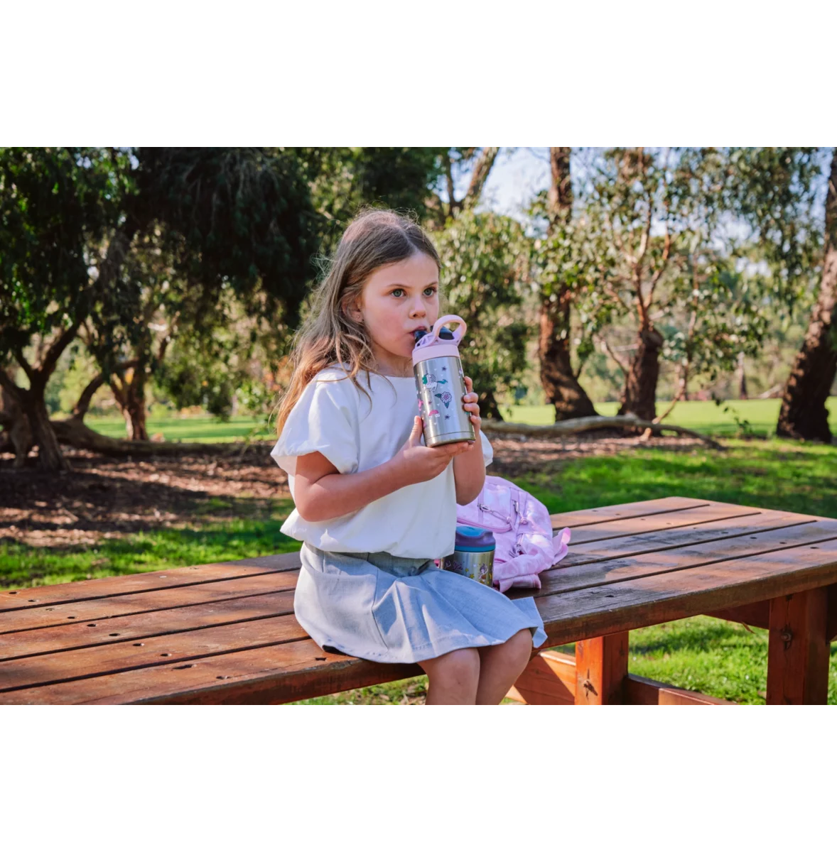 Contigo Easy Clean AUTOSPOUT™ Kids Vacuum-Insulated Water Bottle, 380 ml (Flying Unicorn)