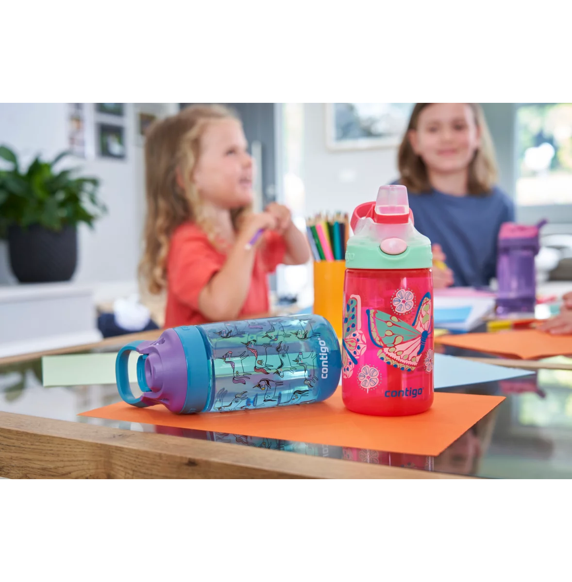 Gizmo Sip AUTOSEAL™ Kids Water Bottle, 420 ml