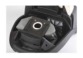 Ariete Bagged Vacuum Cleaner,Beige,Silent,1 Textile & Paper Bag, Metal Brush, 2400W