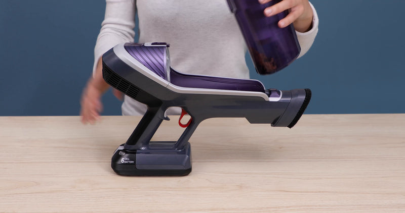 TEFAL HANDSTICK CORDLESS X-FORCE FLEX 8.60 ALLERGY KIT - FLEX TECHNOLOGY 185AW TY9639