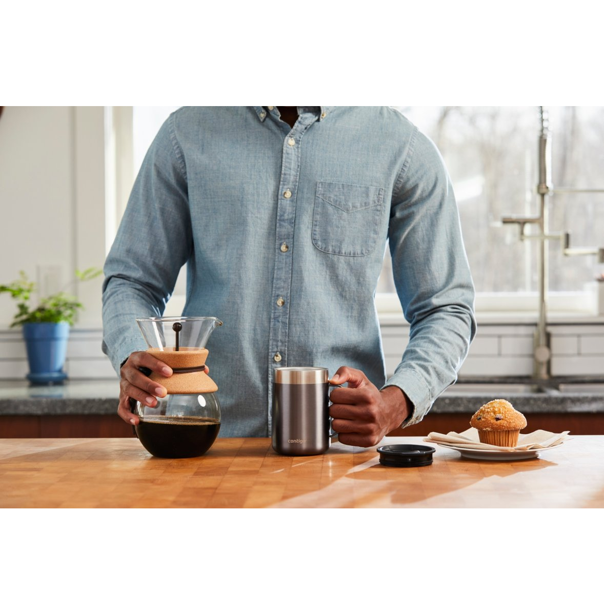 Contigo Streeterville THERMALOCK™ Desk Mug, 420 ml (Sake)