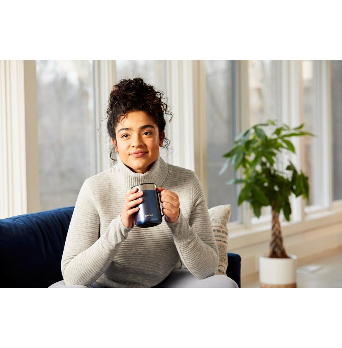 Contigo Streeterville Desk Mug, insulated coffee mug with stainless steel handle, coffee to go mug with lid, keeps coffee and tea ideal for office & home, 410 ml – Buy Online in Contigo Streeterville Desk Mug, insulated coffee mug with stainless steel handle, coffee to go mug with lid, keeps coffee and tea ideal for office & home, 410 ml – Buy Online in