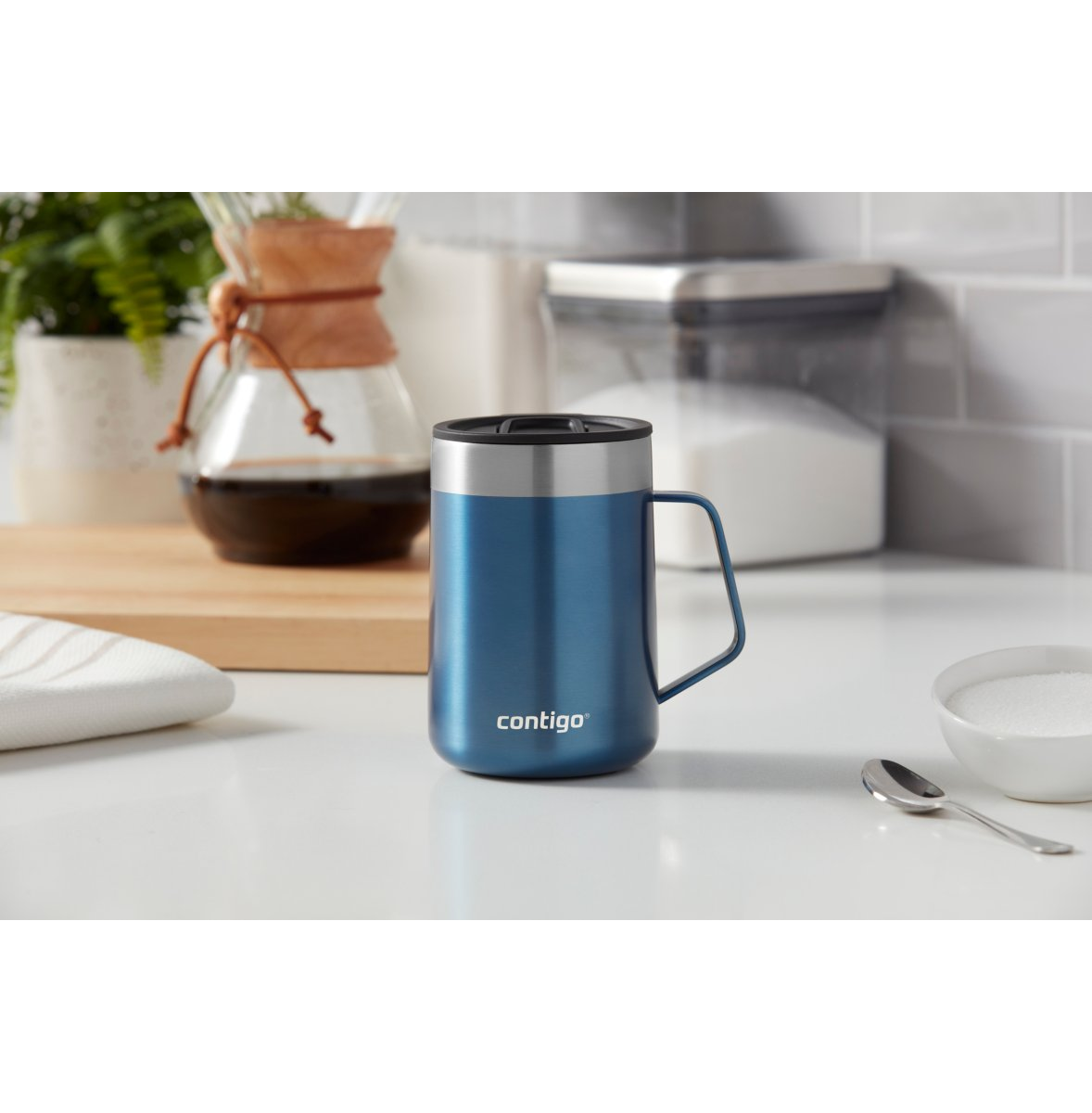 Contigo Streeterville THERMALOCK™ Desk Mug, 420 ml (Blue Corn)