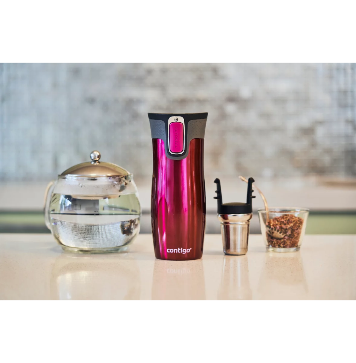 Contigo West Loop AUTOSEAL™ Travel Mug, 470 ml (Raspberry)