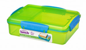 Sistema Snack Attack Duo To Go Lunch Box Sandwhich Container