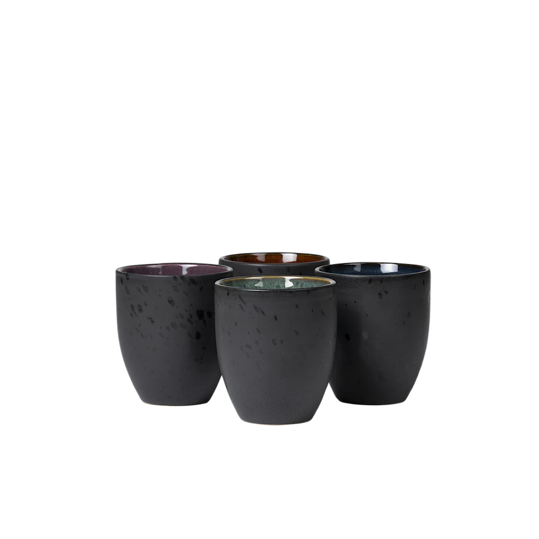 Bitz Living Stoneware Thermo Mug 0.27 l 4 Pcs