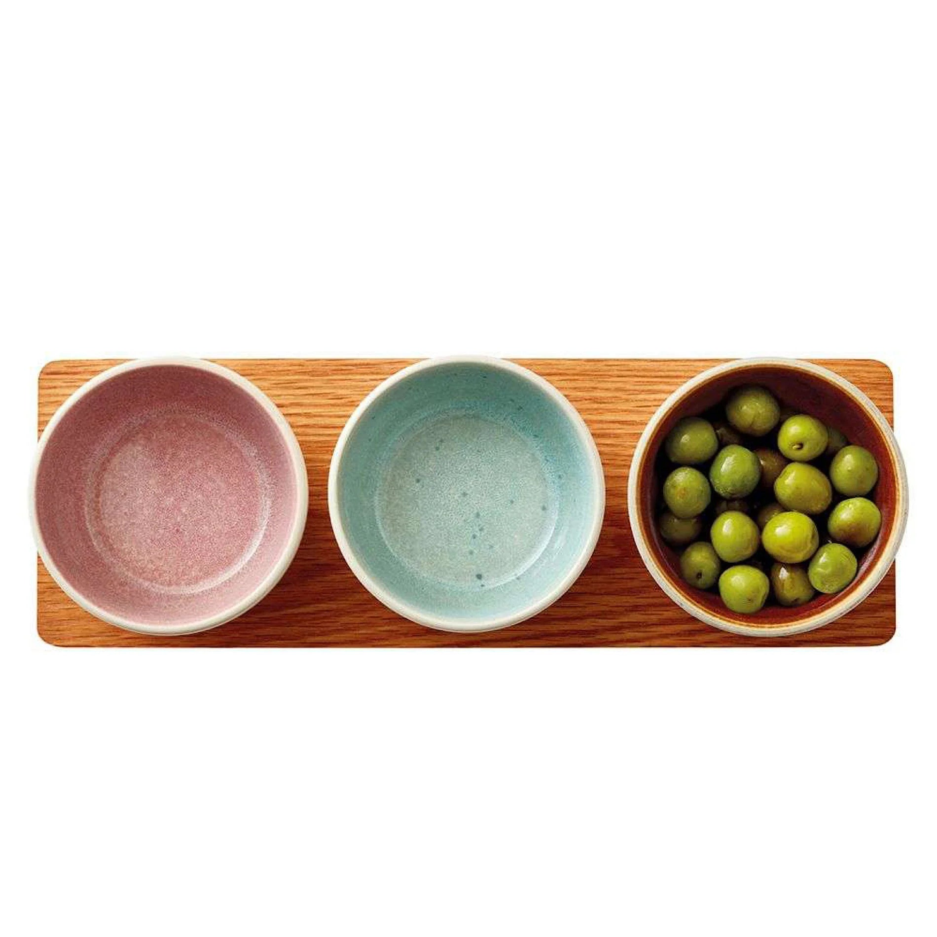 Bitz Living Cabaret Set 4pcs Matte Cream Assorted