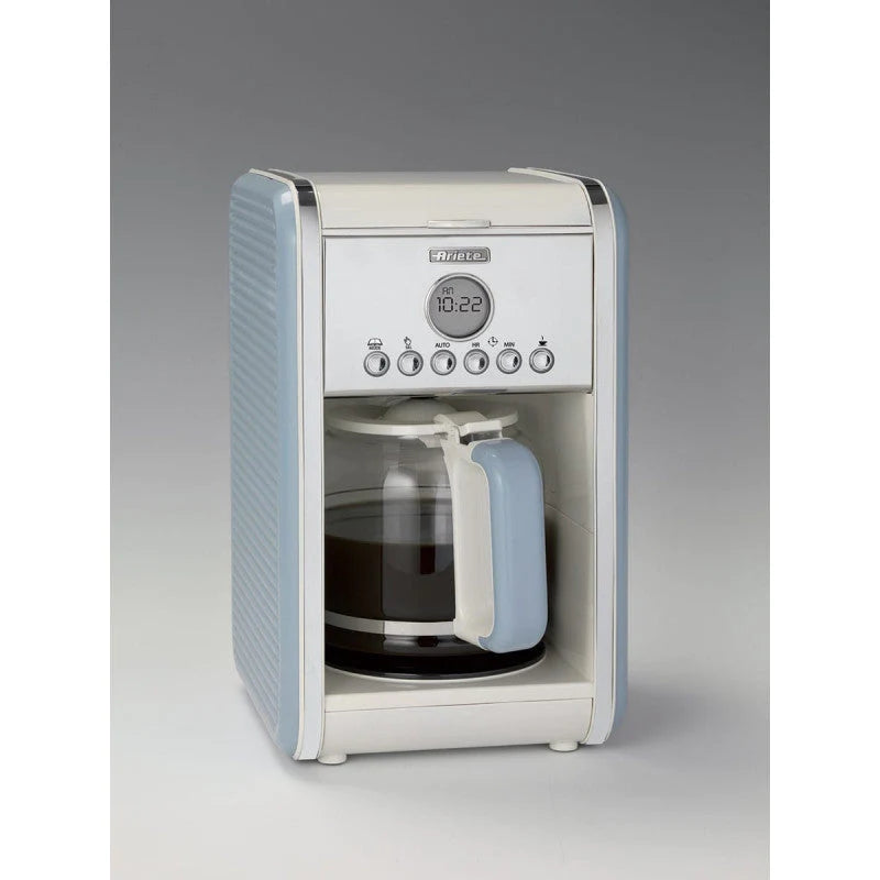 Ariete Moderna Espresso Machine - With Integrated Coffee Grinder Red