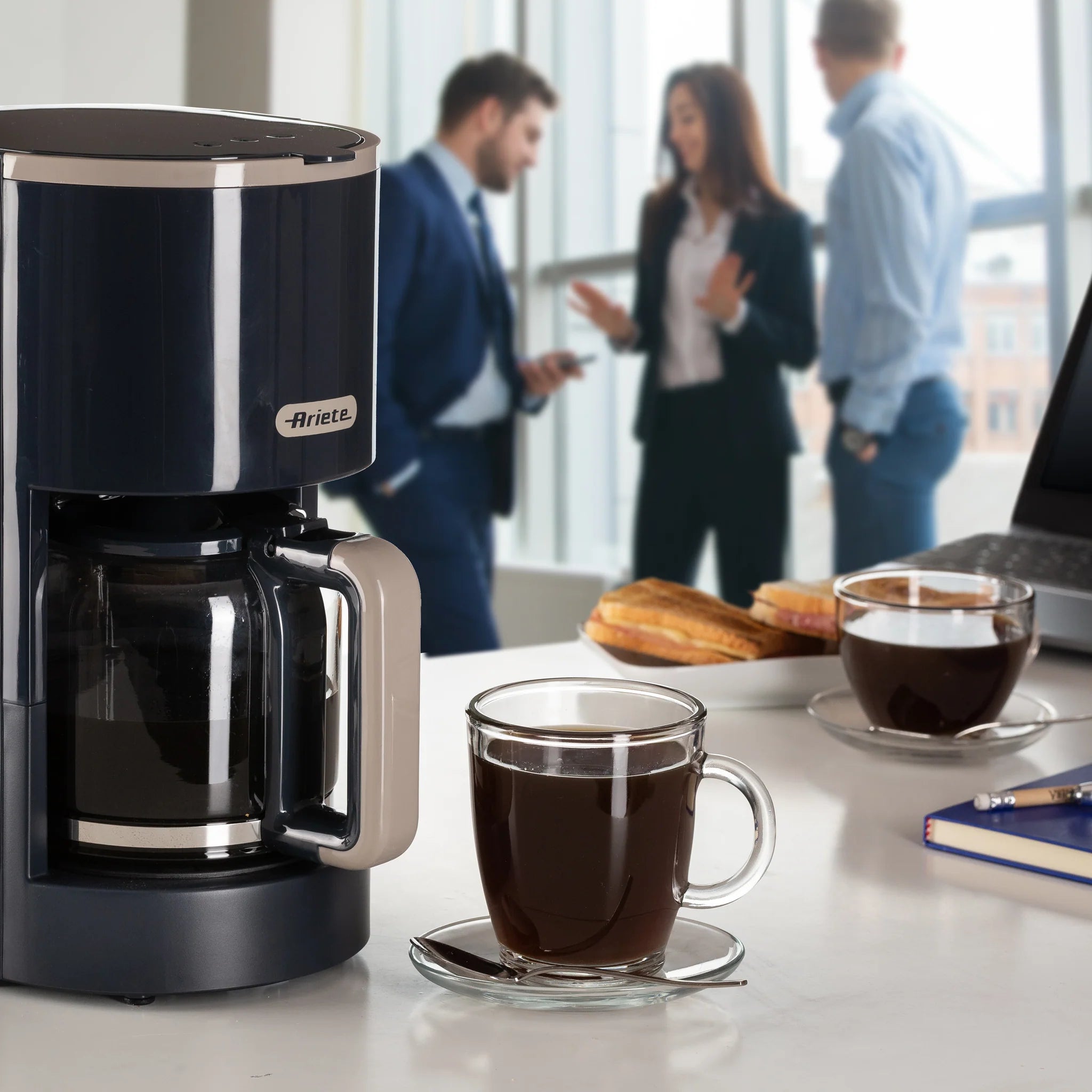 Ariete drip coffee machine breakfast