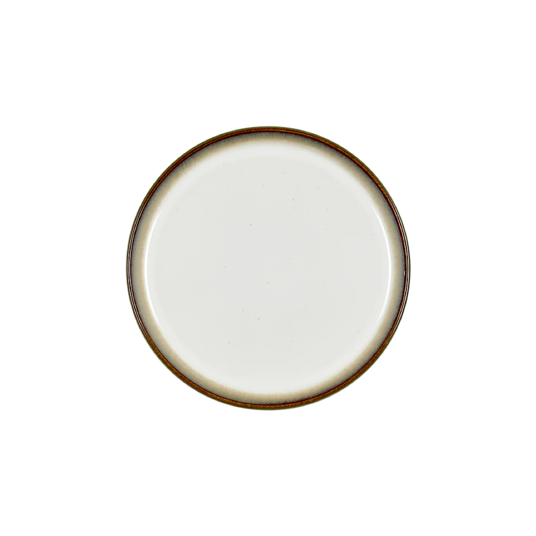 Bitz Living Stoneware Gastro Plate 27 cm Cream, Cream
