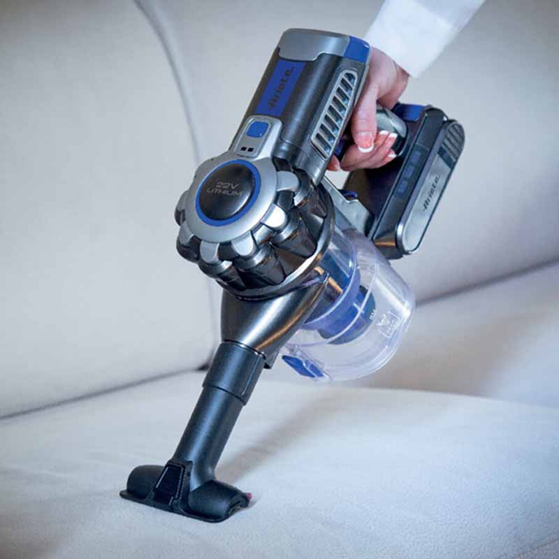 Ariete Cordless Stick Cleaner 22v, 2in1, Lithium (Blue)