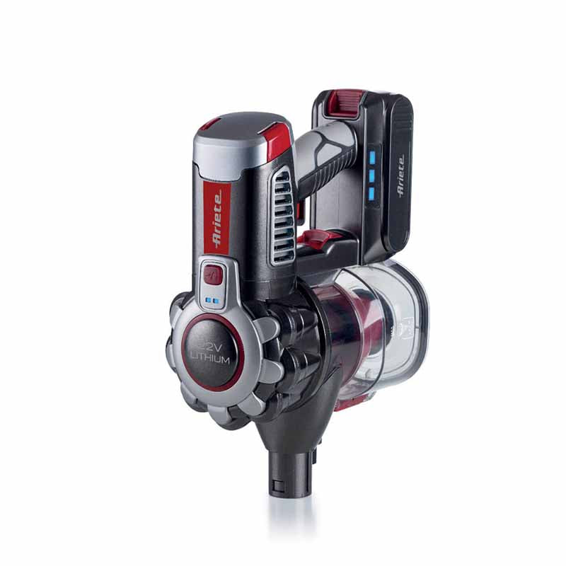 Ariete Cordless Stick Cleaner 22v, 2in1, Lithium (Red)