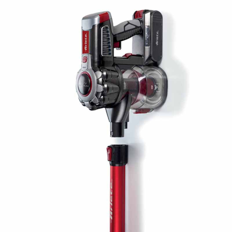 Ariete Cordless Stick Cleaner 22v, 2in1, Lithium (Red)
