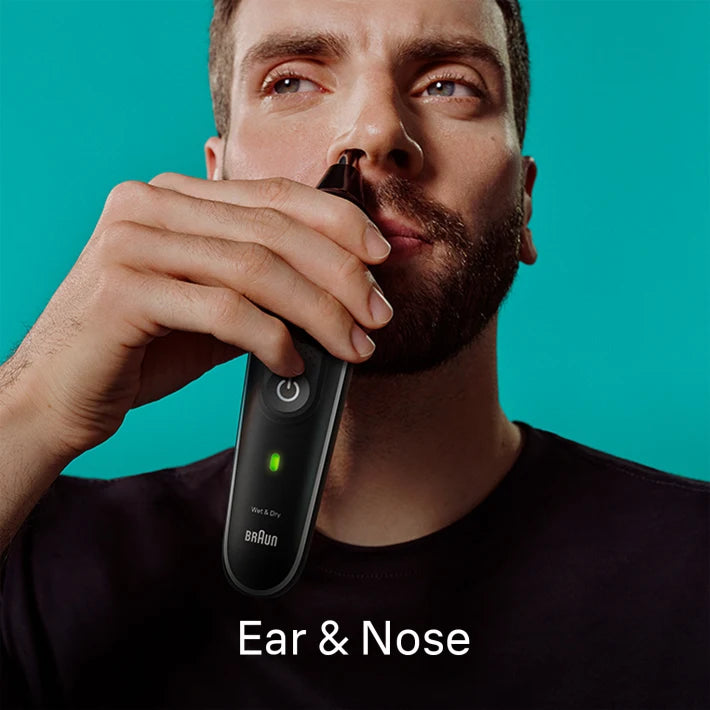 Braun 9-in-1 Style Kit 5 MGK5410 beard, body, ear&nose. With 100-min runtime