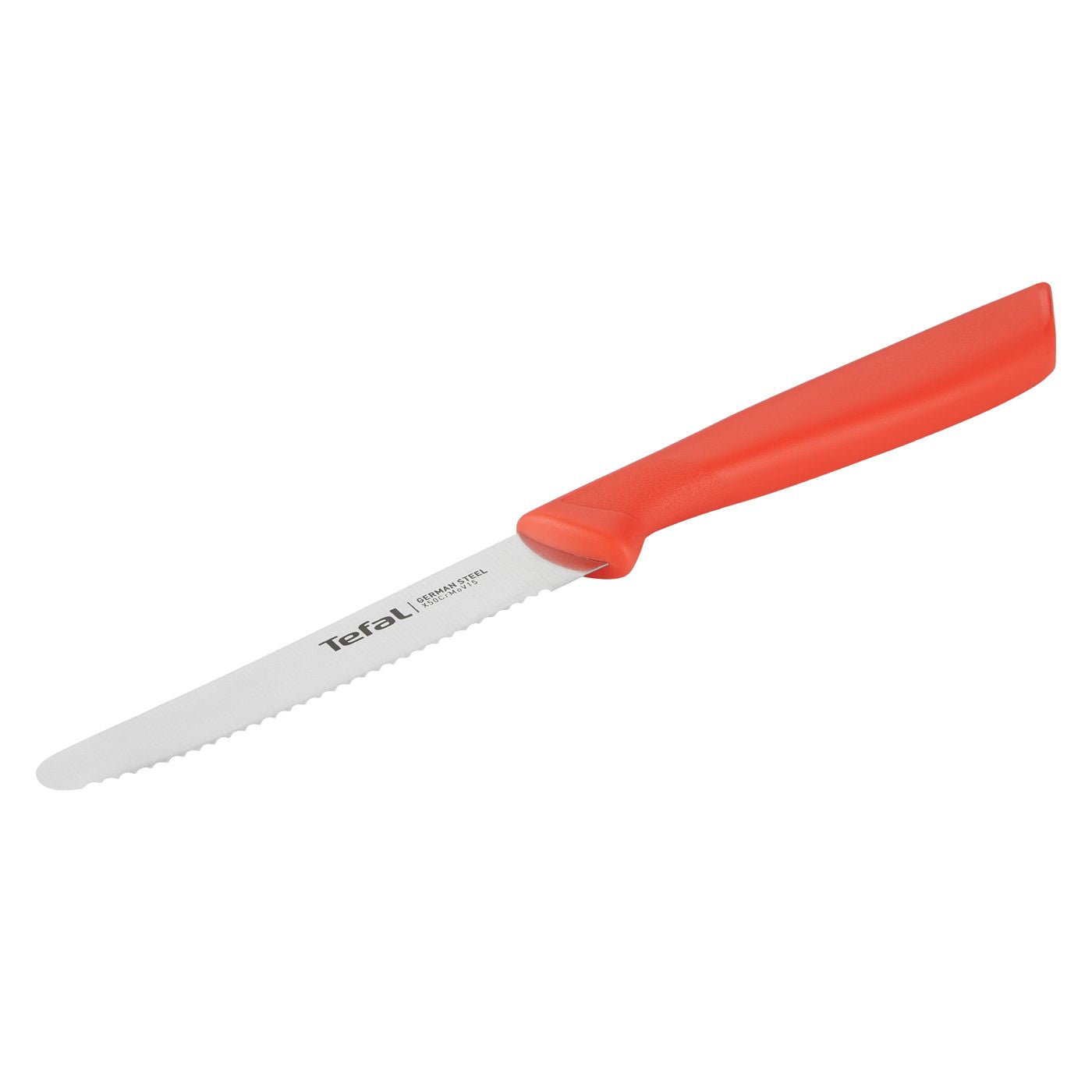 Tefal COLORFOOD universal knife serrated 10cm (orange)