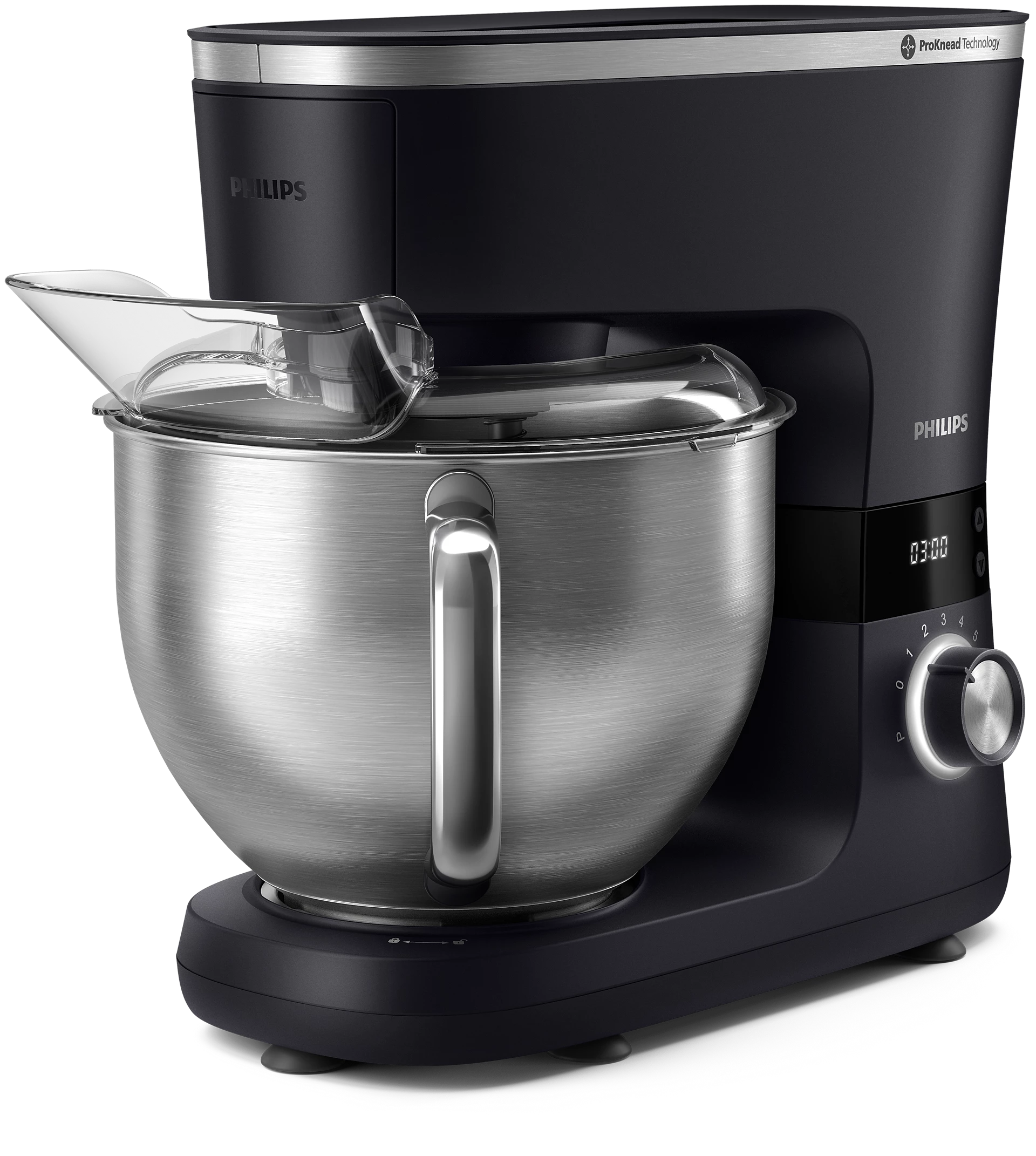 Philips, Series 7000 Kitchen Machine, Black And Silver – Hr7962