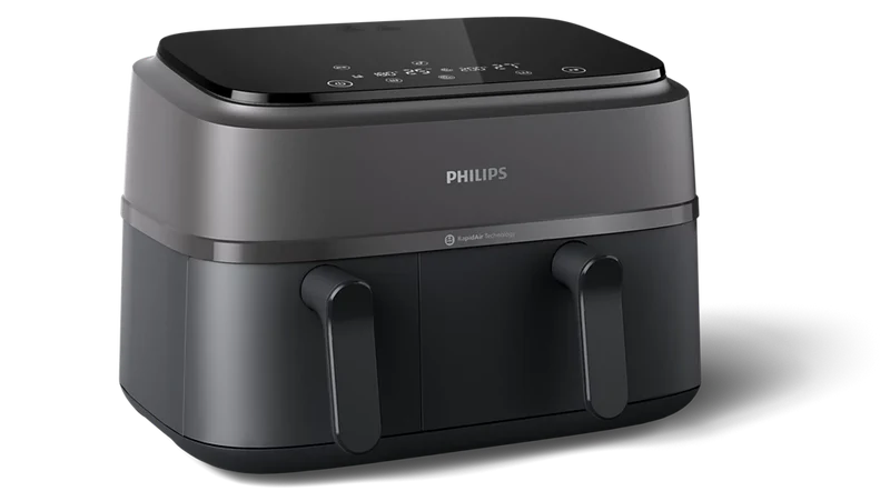 Philips, 3000 Series, 9L 1.5KG Dual Basket Air Fryer
