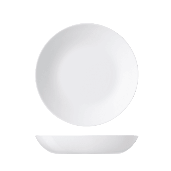 Bormioli rocco white moon coup plate 22CM - Tamig