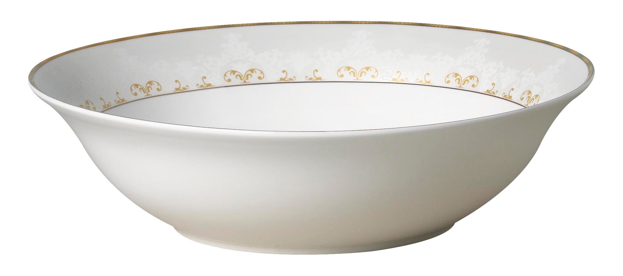 Symphony gold design salad bowl Ø:27cm - Tamig