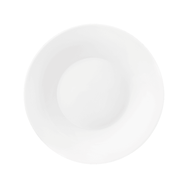 Bormioli rocco white moon soup plate 23cm - Tamig