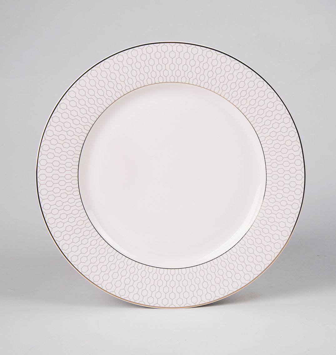 Symphony arris silver dessert plate Ø:20cm - Tamig