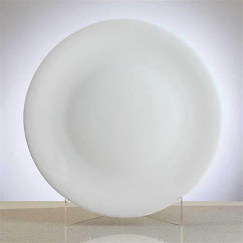 Bormioli rocco white moon dinner plate 27cm - Tamig