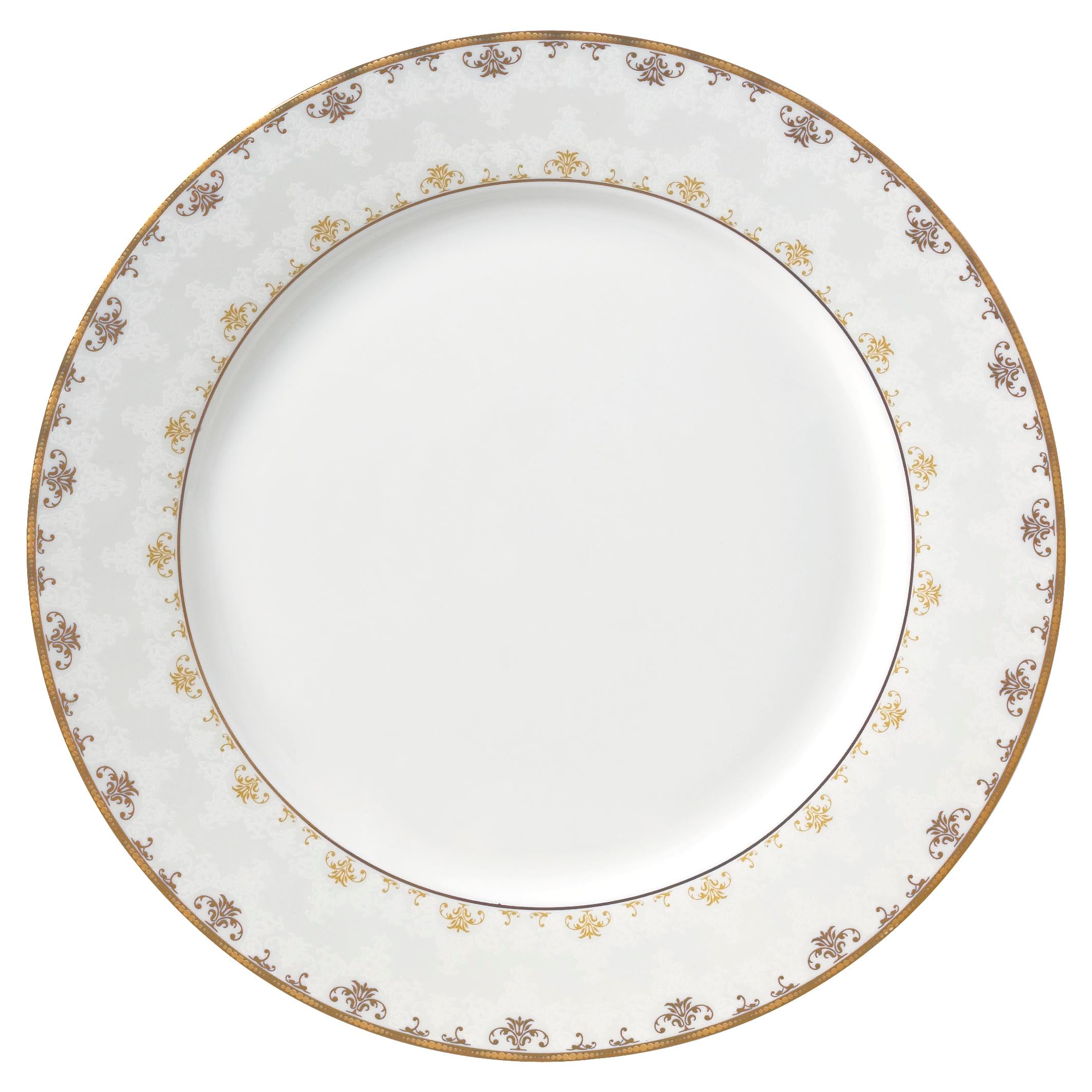 Symphony gold design dinner plate Ø:27cm - Tamig