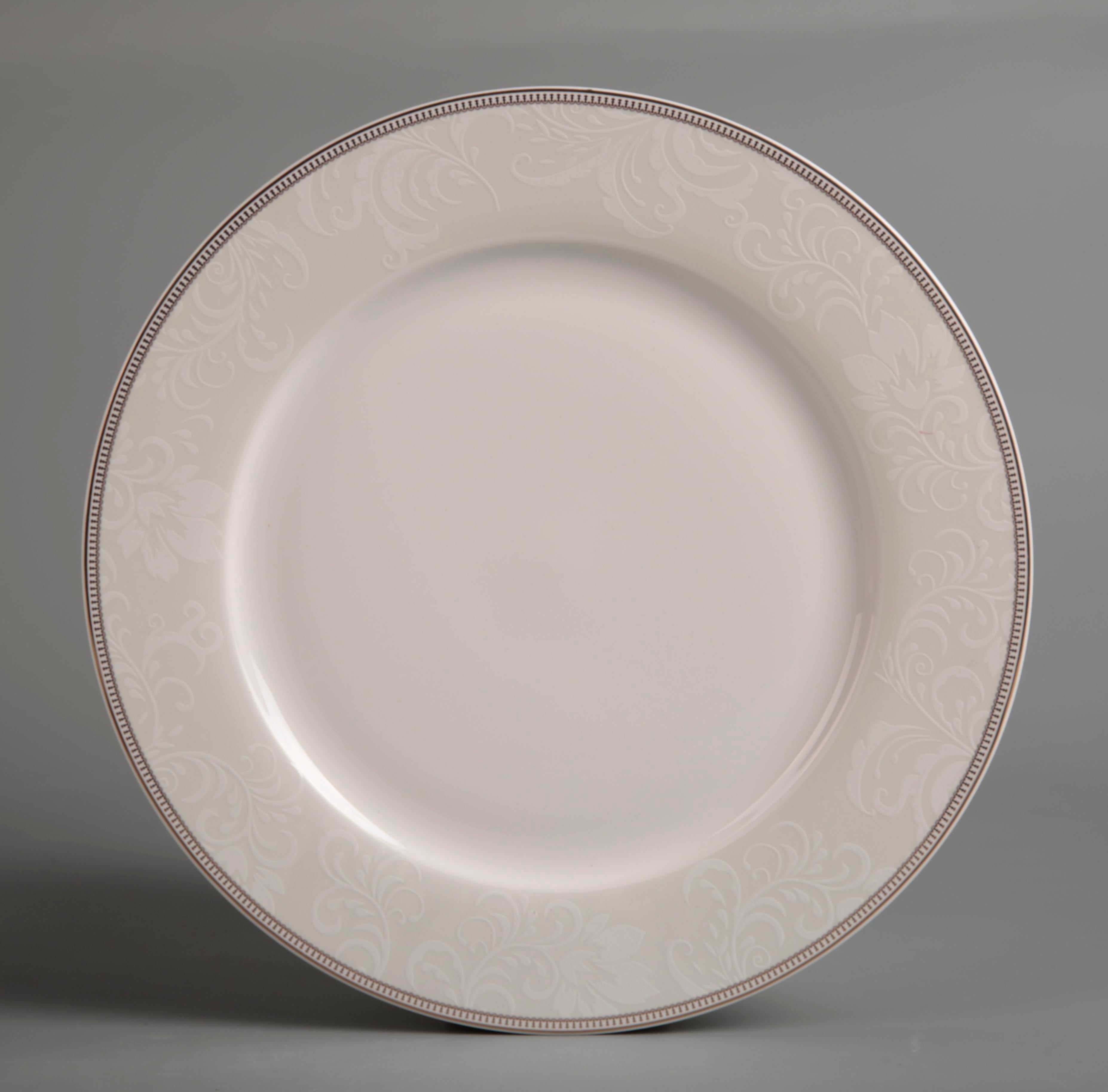 Symphony gold décor dinner plate Ø:27cm - Tamig