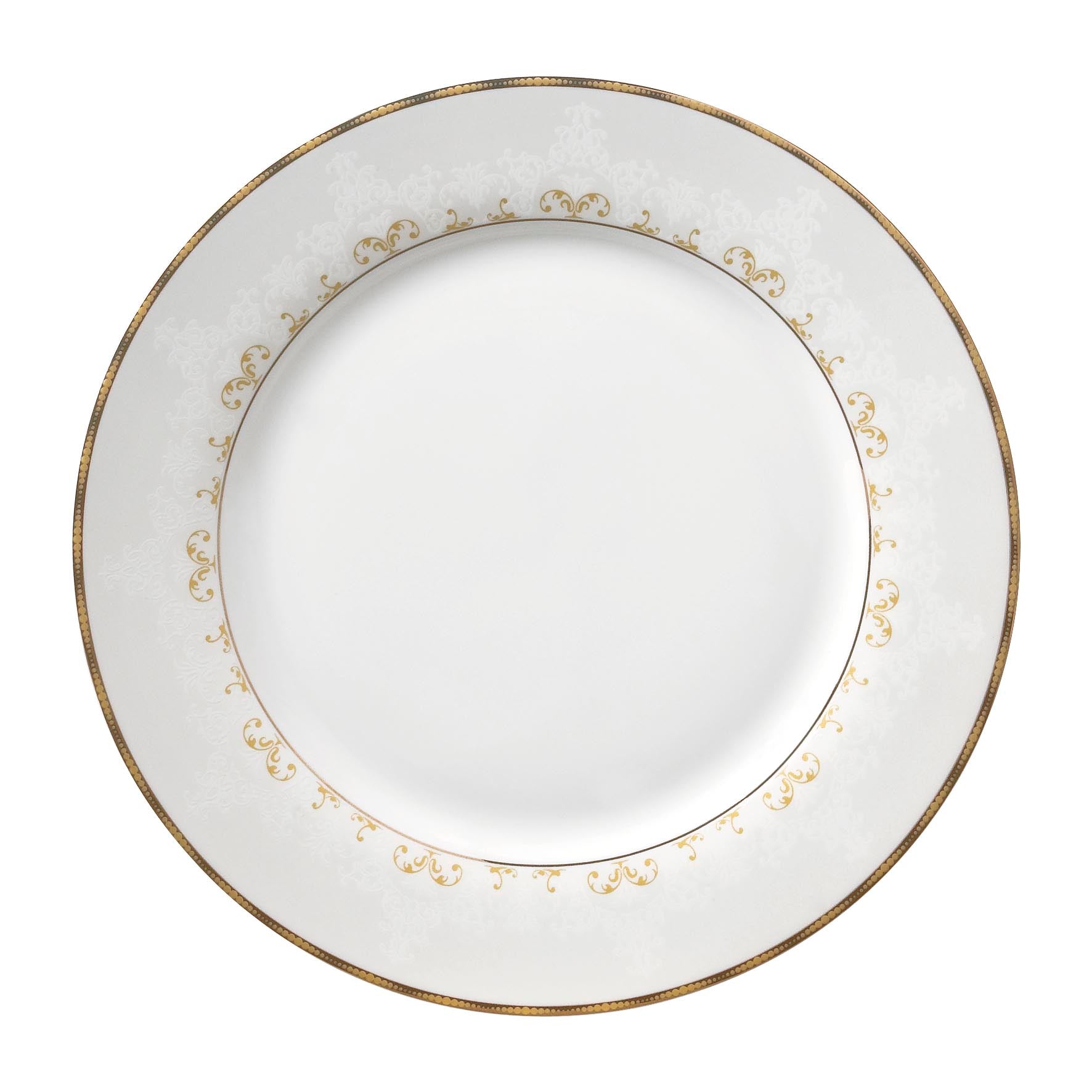 Symphony gold design dessert plate Ø:20cm - Tamig