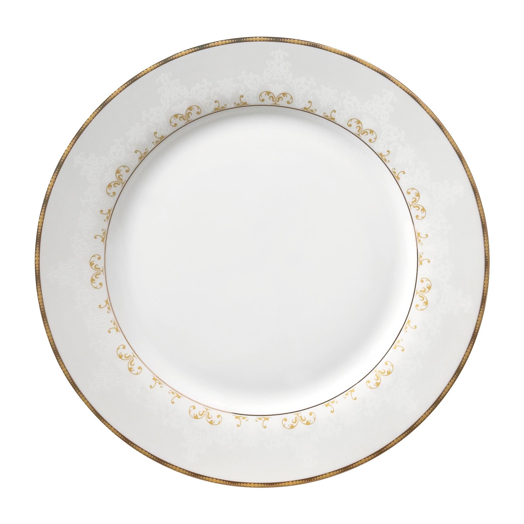 Symphony gold design dessert plate Ø:20cm - Tamig